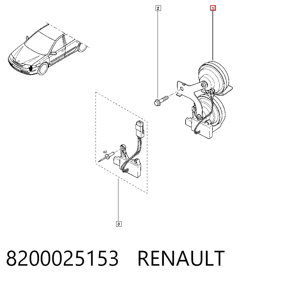Kupić Przekaźnik kierunkowskazów Renault Laguna II BG0, BG1 w dobrej cenie