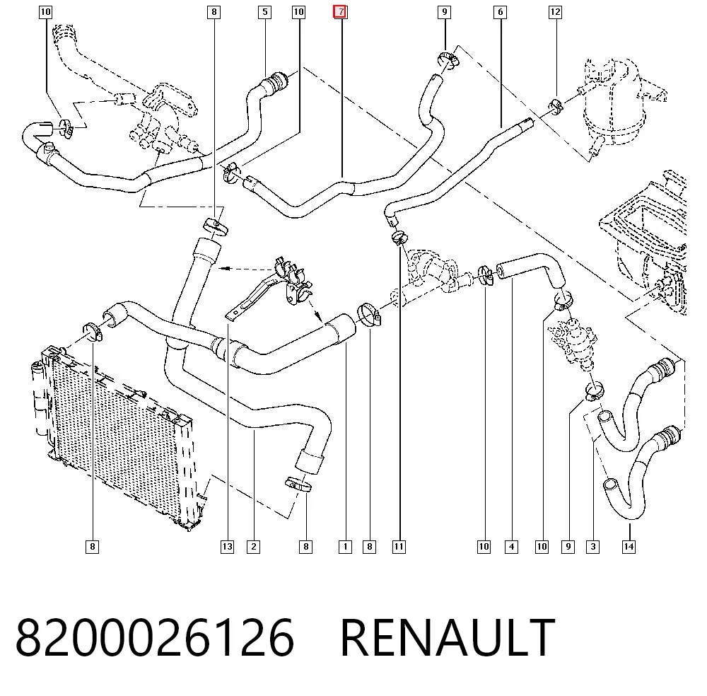8200026126 Renault (RVI)