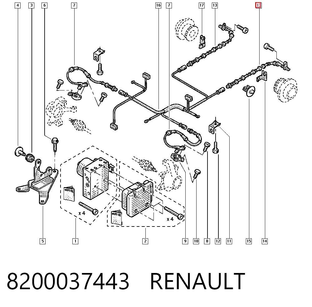 8200037443 Renault (RVI)