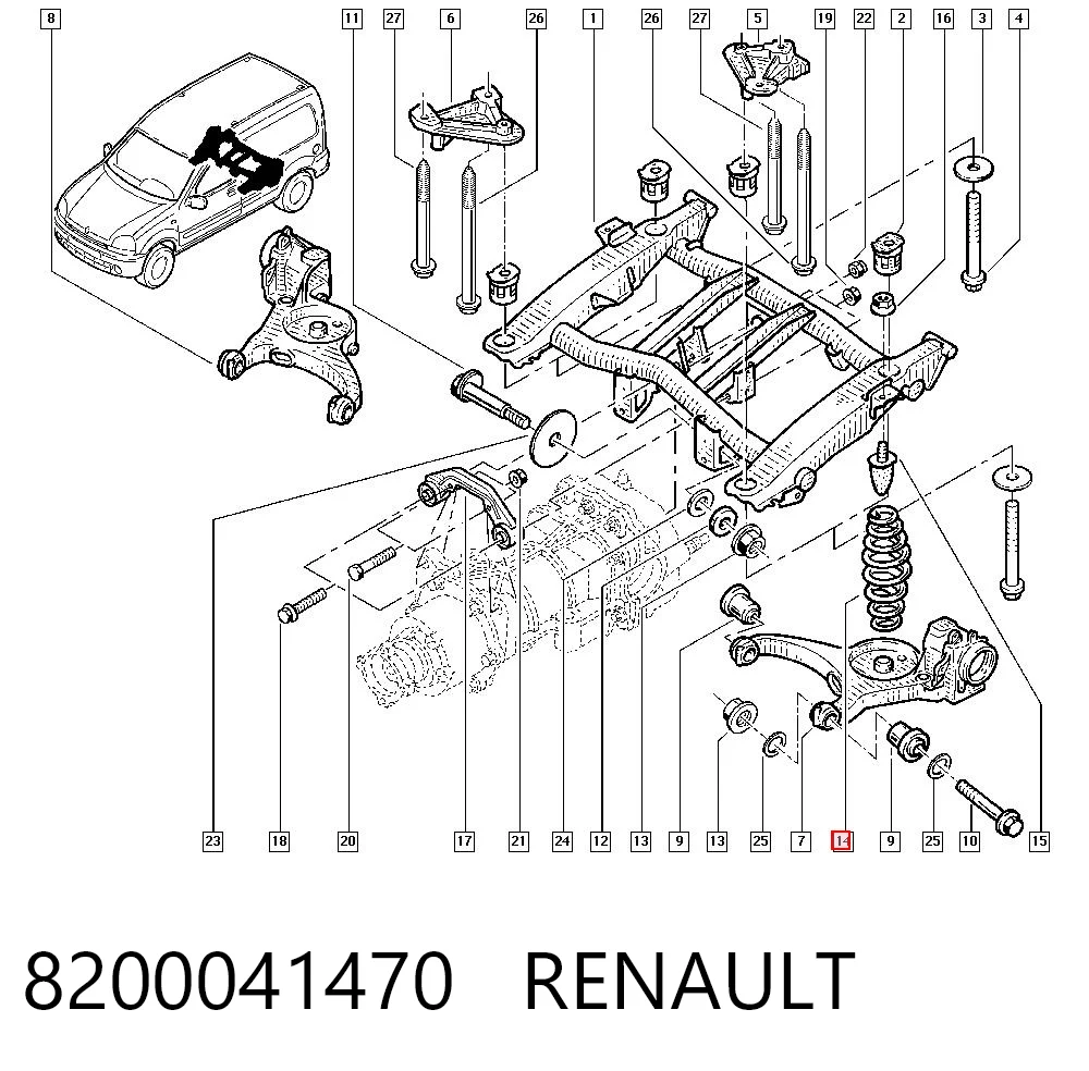 8200041470 Renault (RVI)