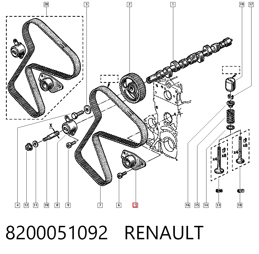 8200051092 Renault (RVI)