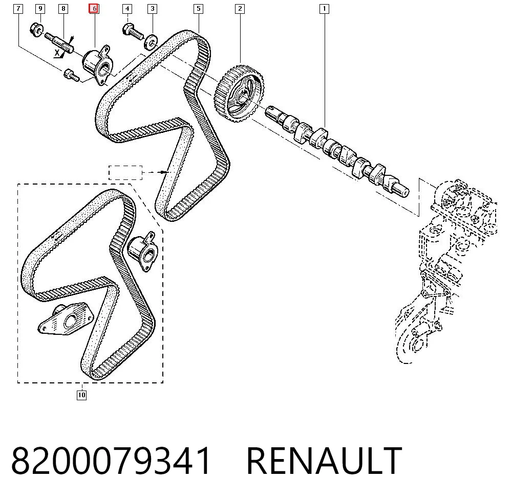 8200079341 Renault (RVI)
