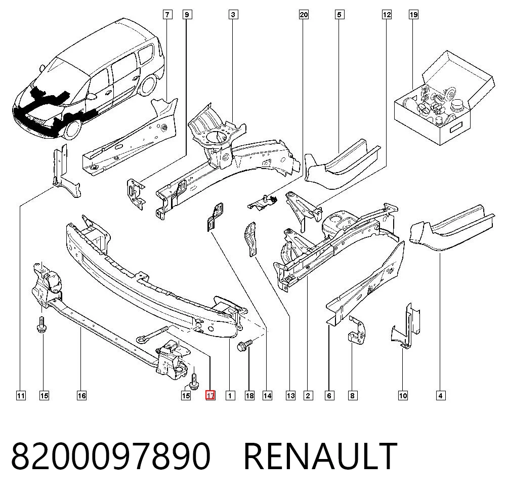Hak holowniczy do Renault Espace JK0