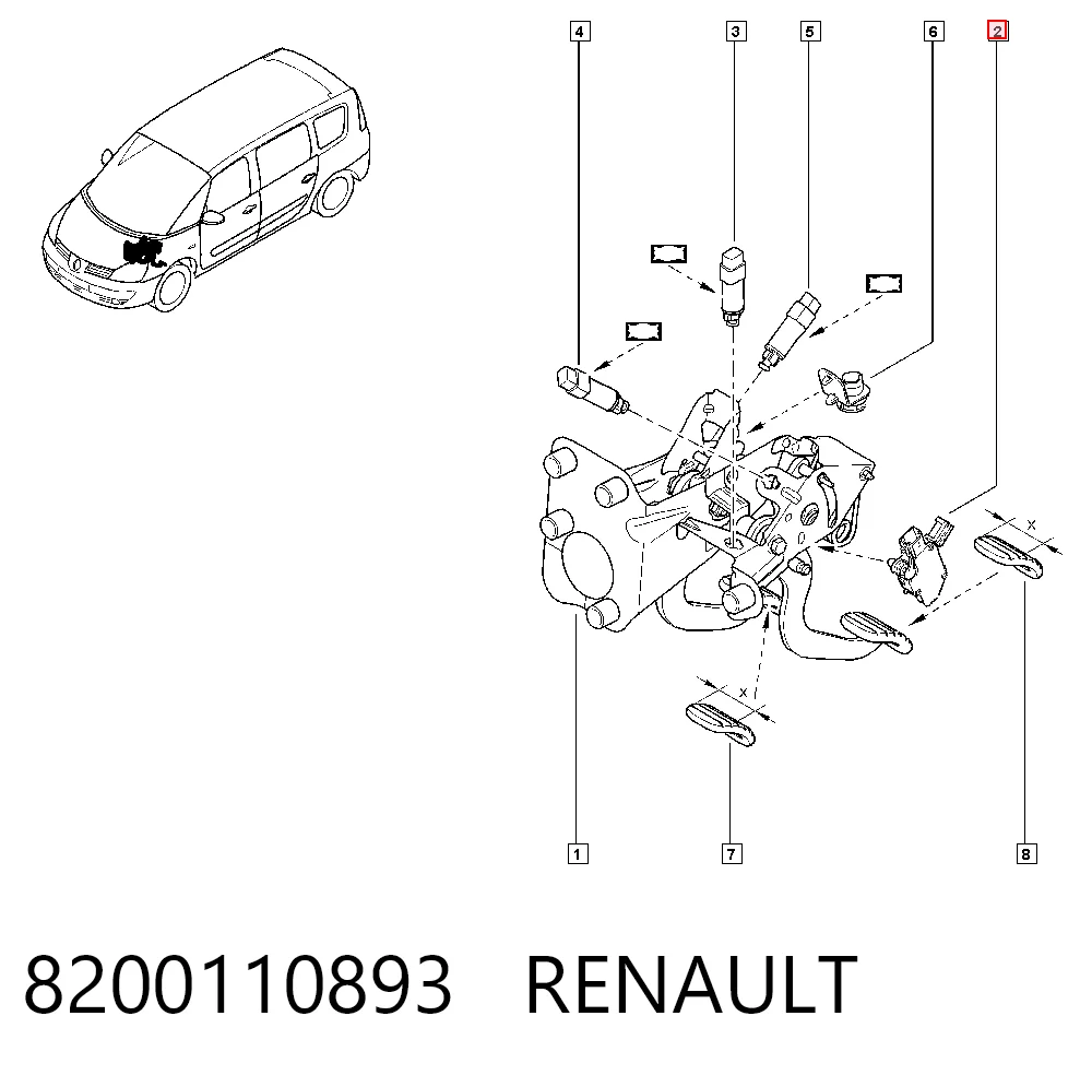 8200110893 Renault (RVI)