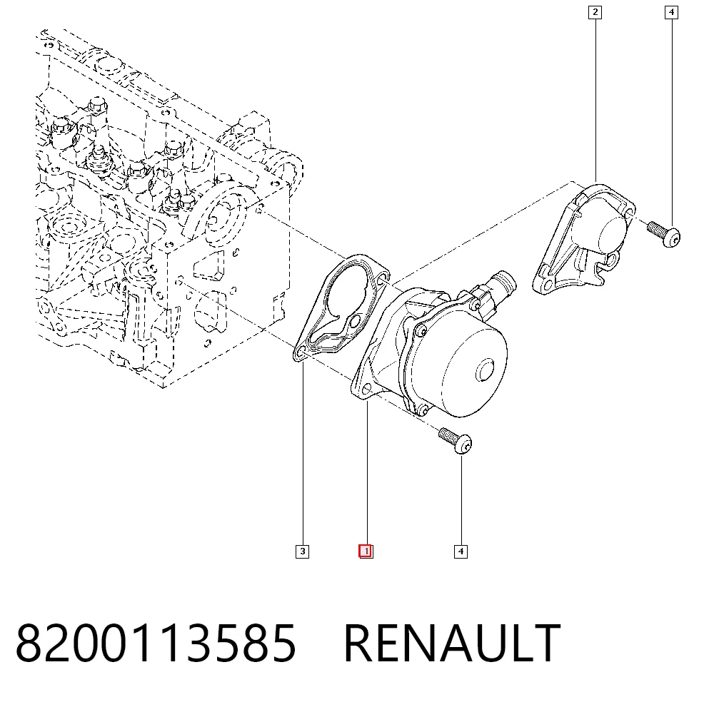  Pompa podciśnienia Nissan Almera 2