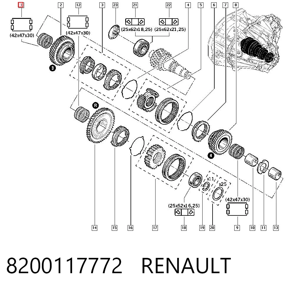 8200117772 Renault (RVI)