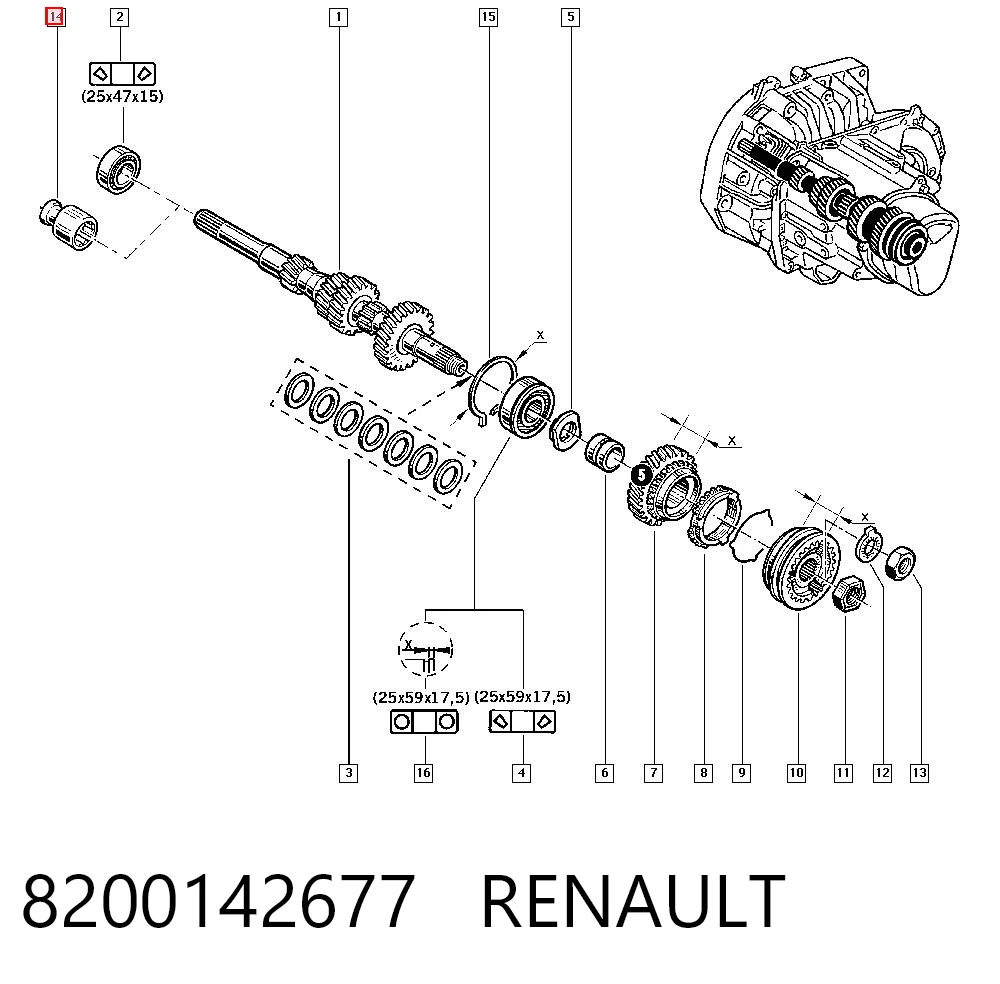 8200142677 Renault (RVI)