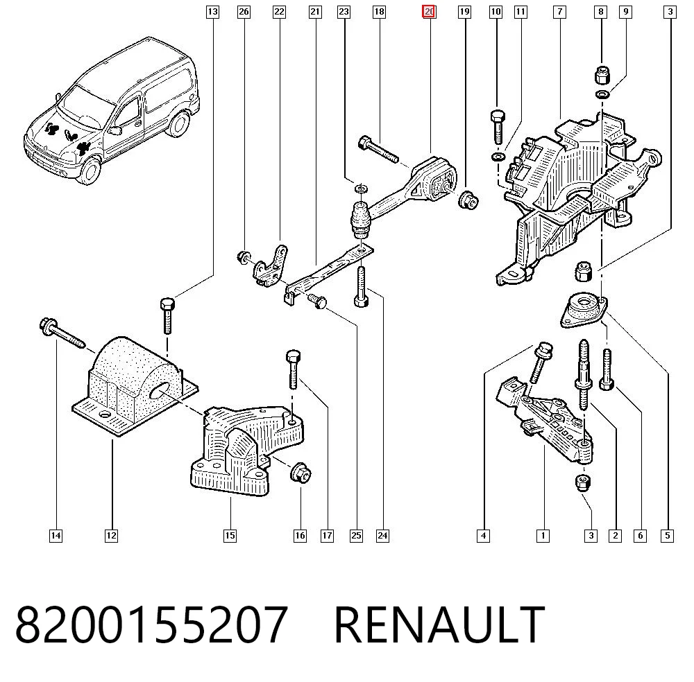 8200155207 Renault (RVI)