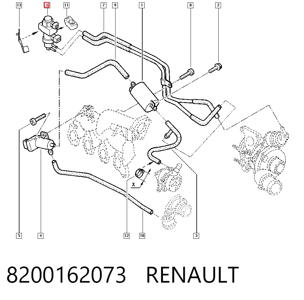 8200162073 Renault (RVI)