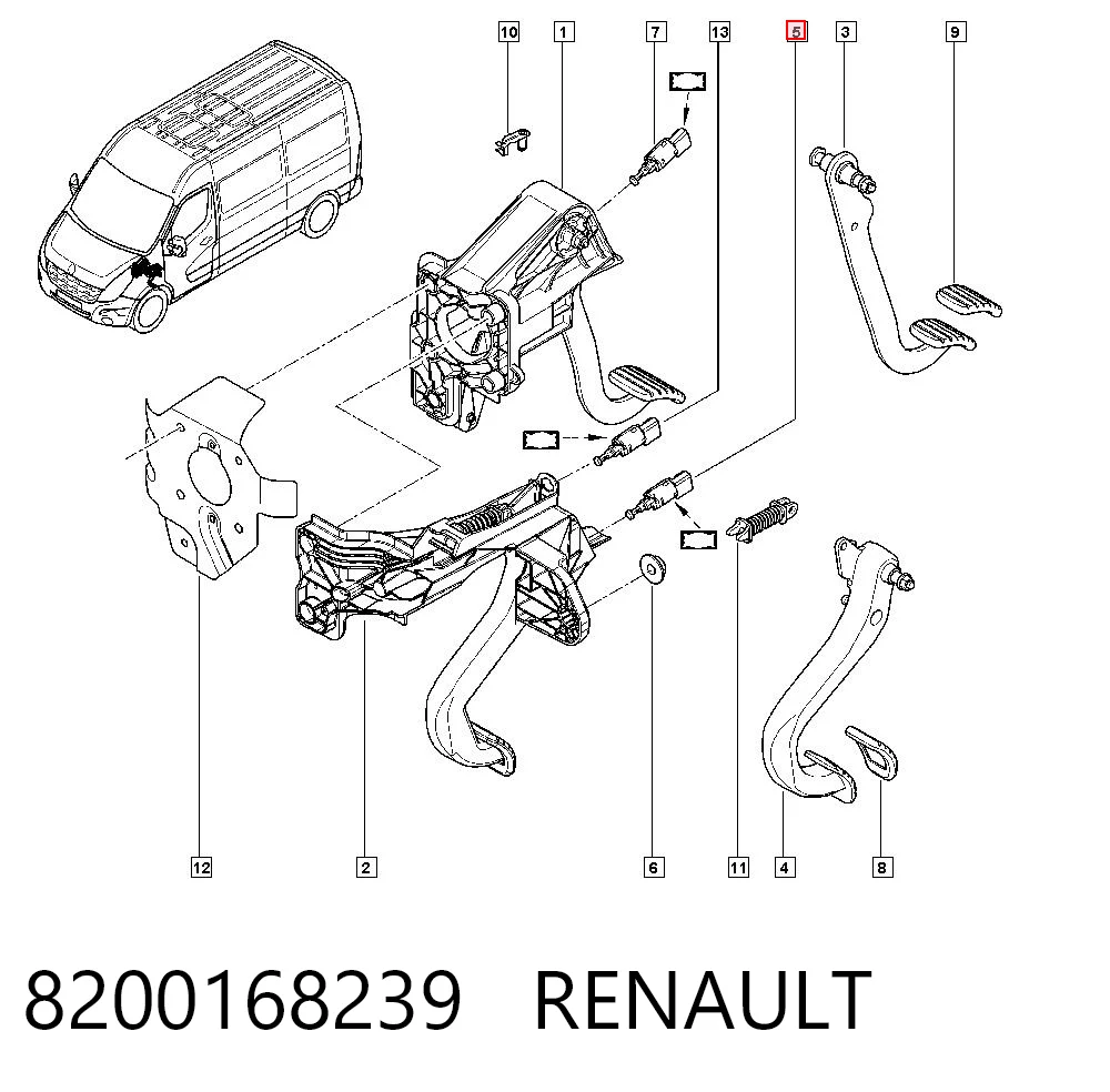 8200168239 Renault (RVI)