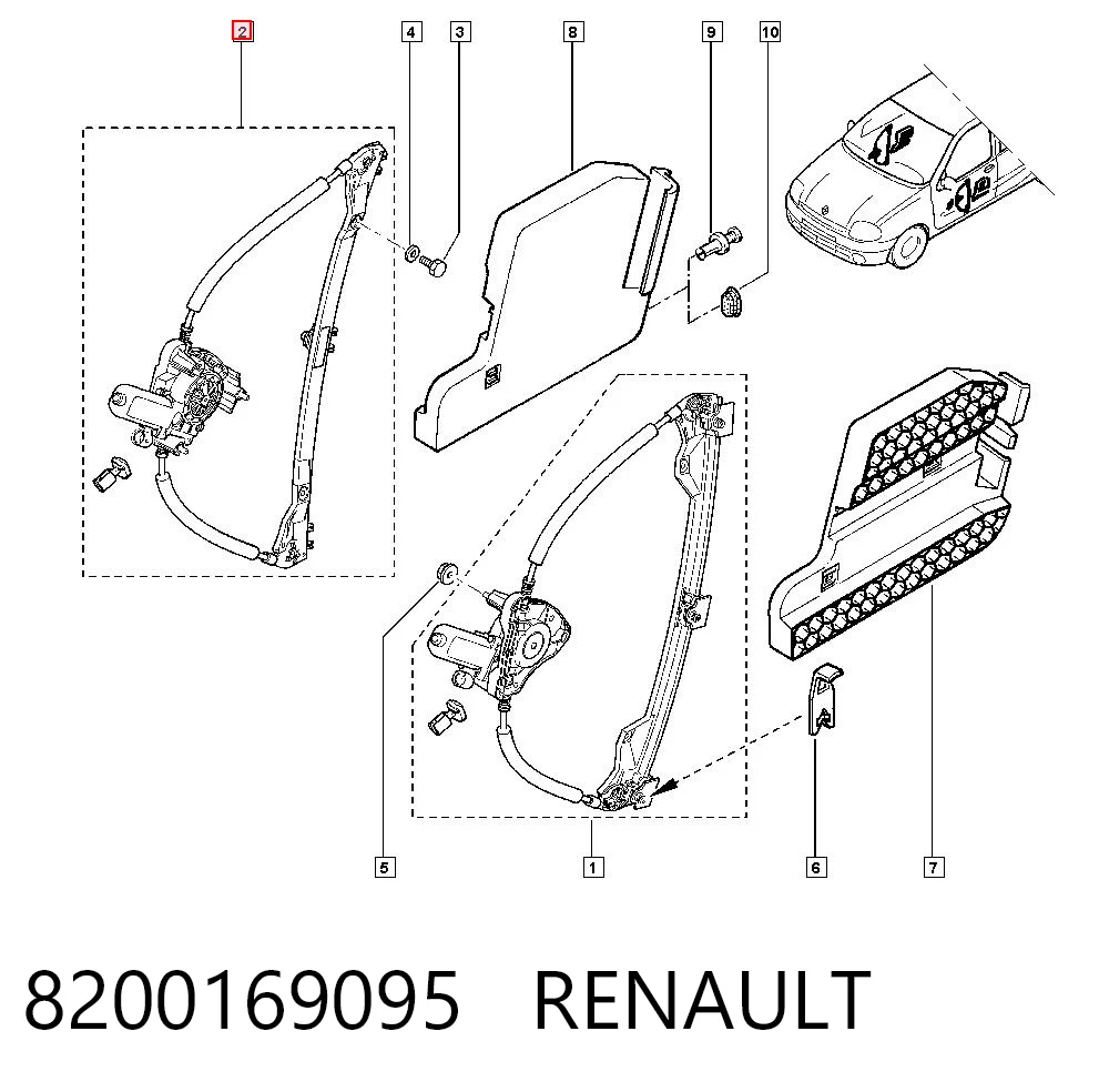 8200169095 Renault (RVI)