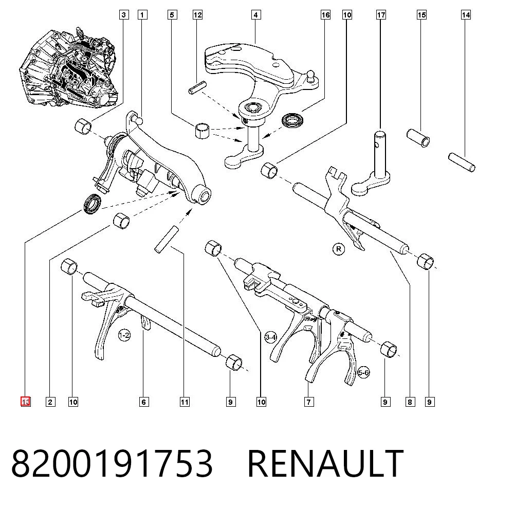 8200191753 Renault (RVI)