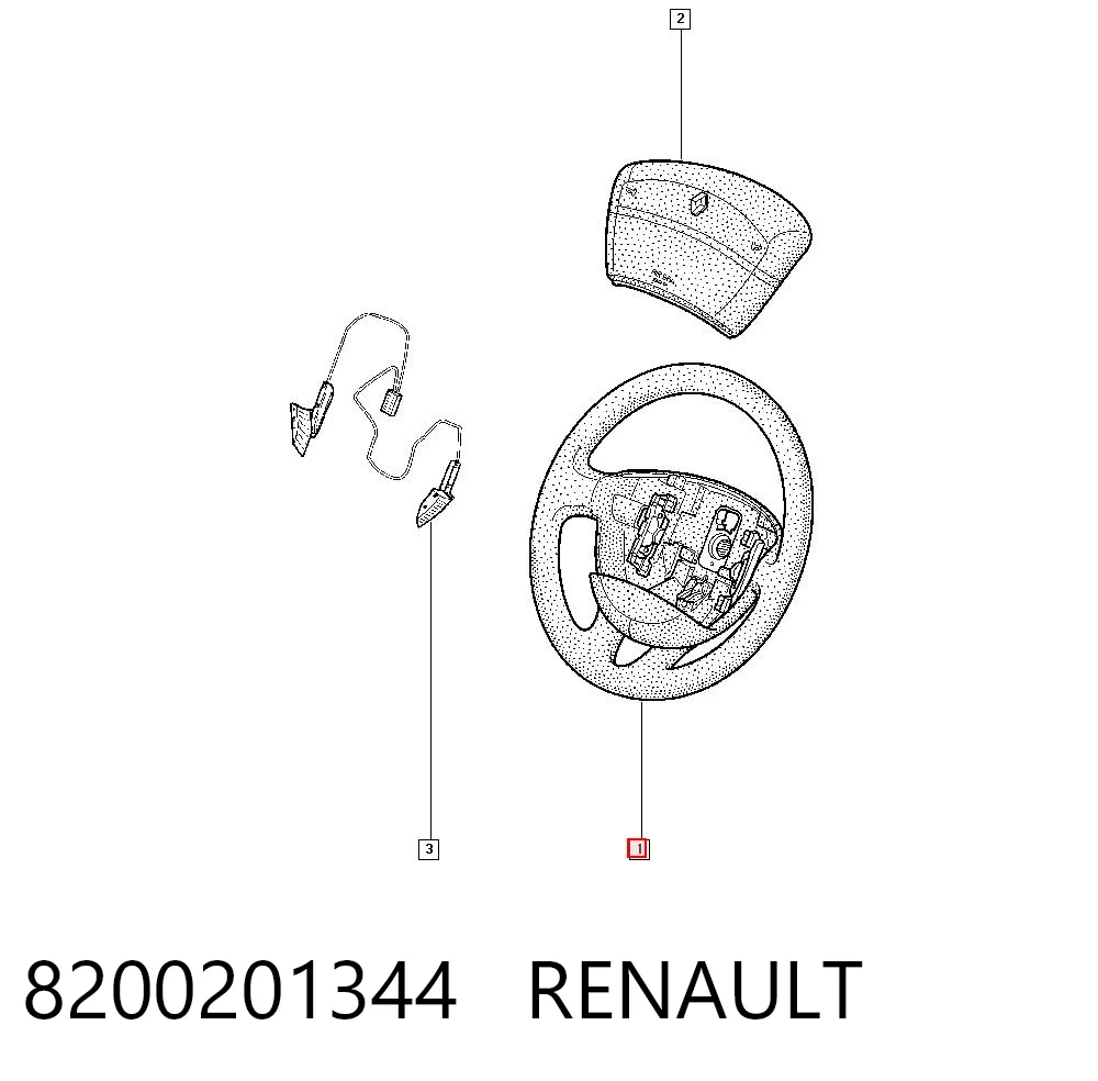 Kierownica do Renault Trafic II JL