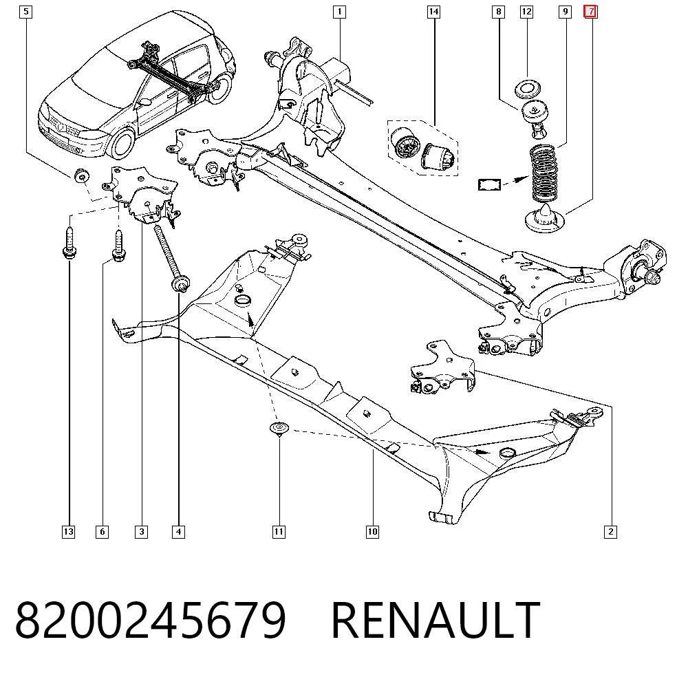 8200245679 Renault (RVI)