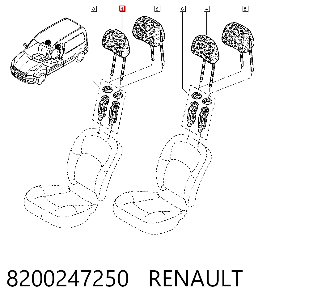 8200247250 Renault (RVI) Zawór recyrkulacji spalin EGR