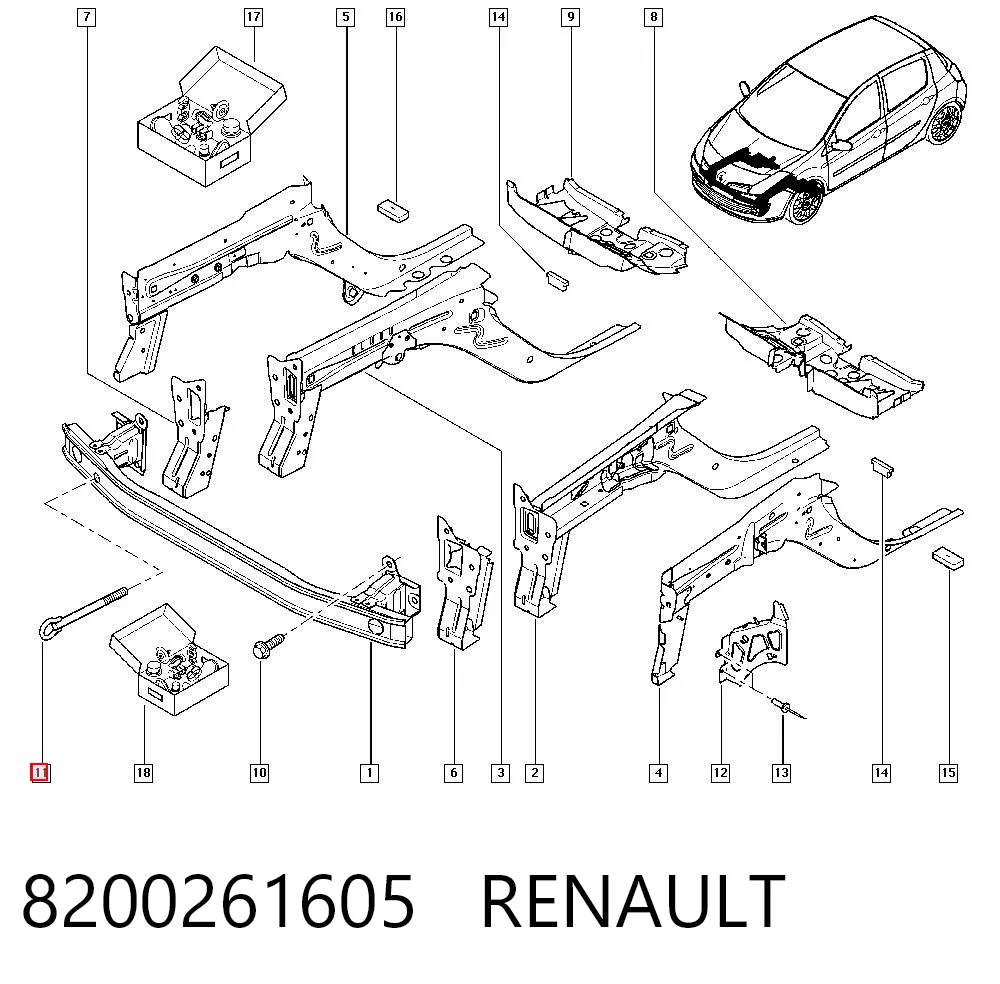 8200261605 Renault (RVI)