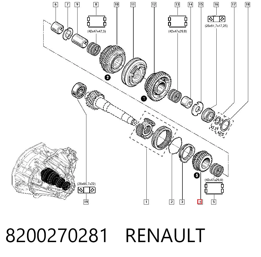 8200270281 Renault (RVI)