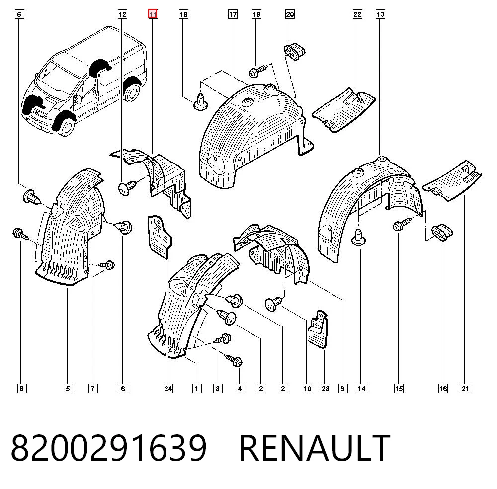 8200291639 Renault (RVI)