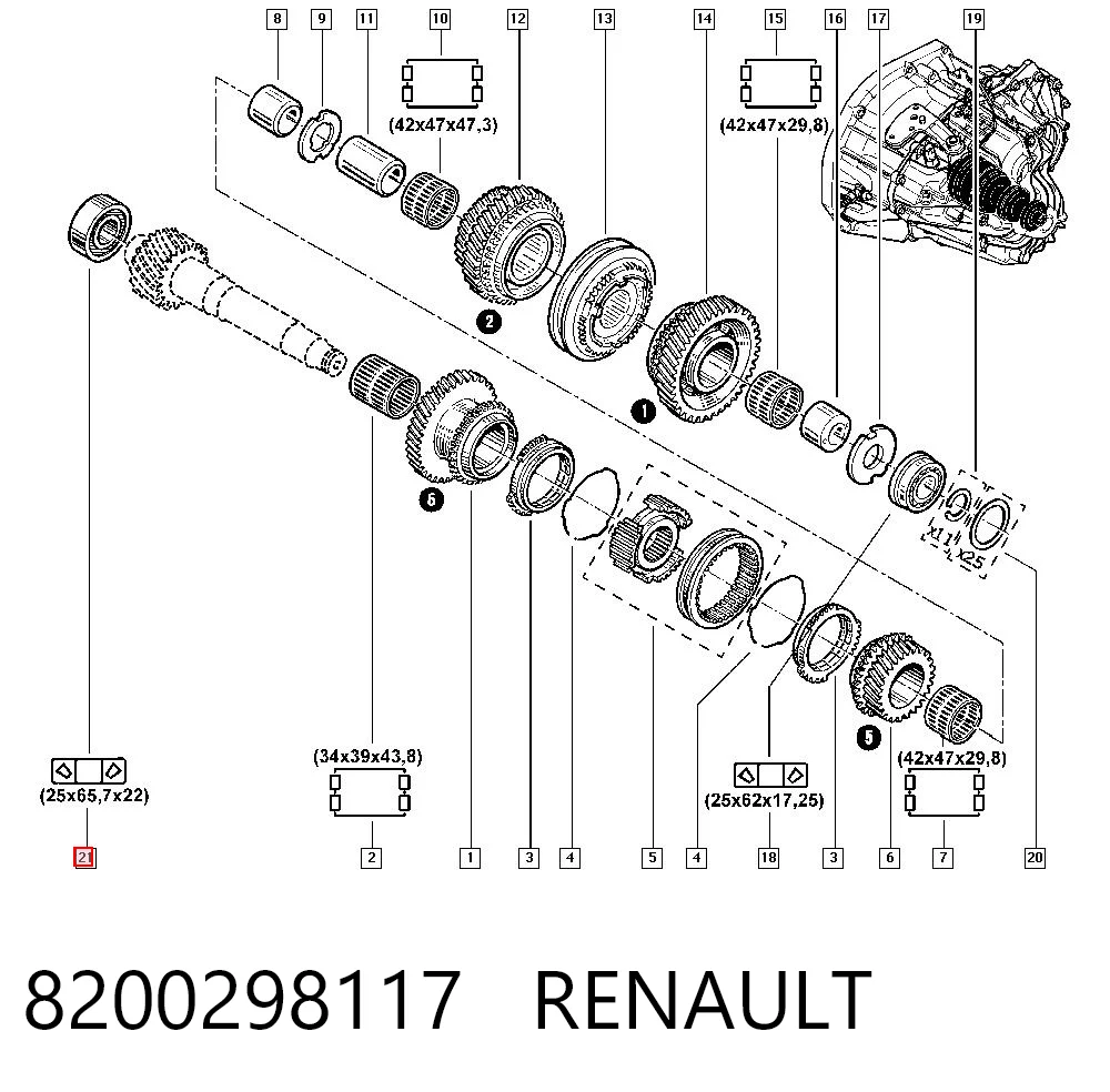 8200298117 Renault (RVI)