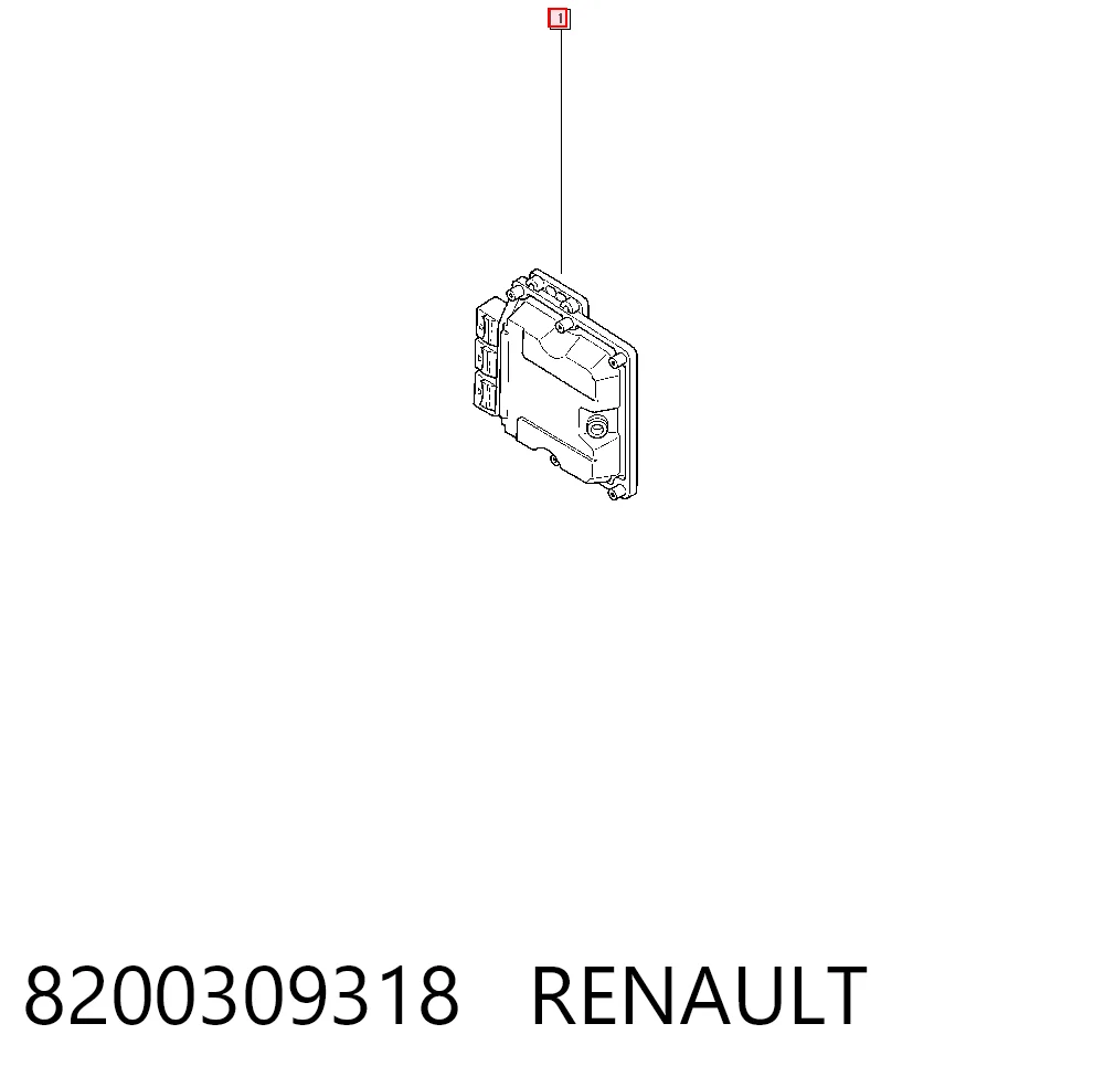 Sterownik silnika Renault Vel Satis hatchback (BJ0) (2002 - 2009) cena, od 46,50 USD