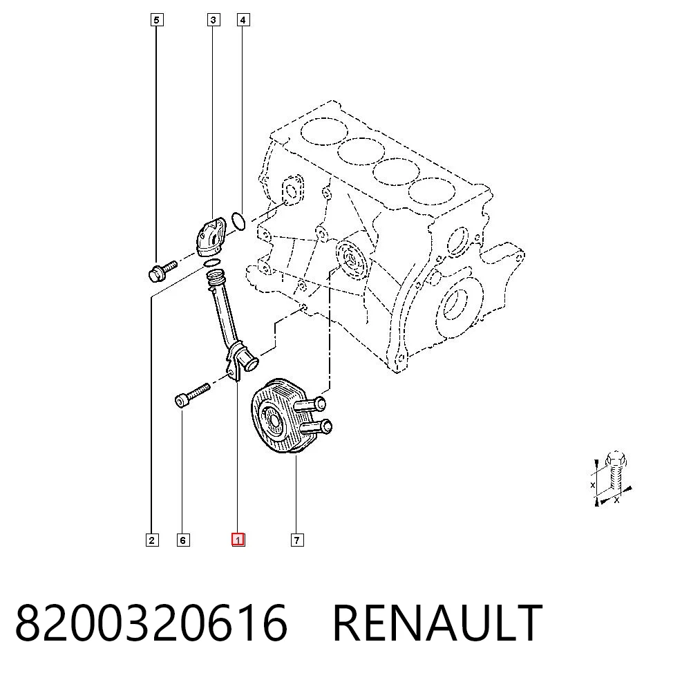 8200320616 Renault (RVI)