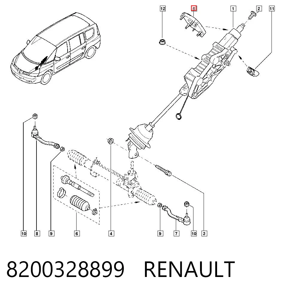 Czujnik kąta skrętu kierownicy Renault Laguna II hatchback (BG0, BG1) (2001 - 2007) cena, od 51,17 USD