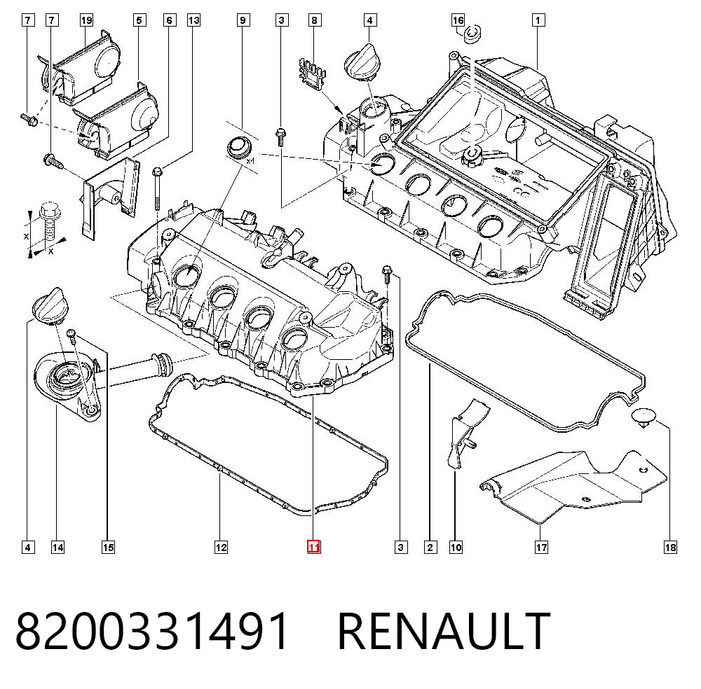 8200331491 Renault (RVI)