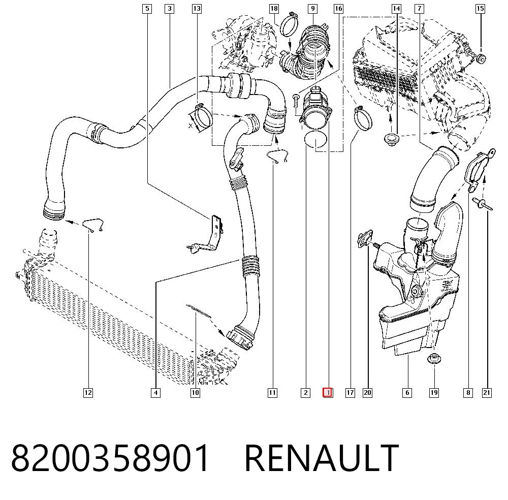 8200358901 Renault (RVI)