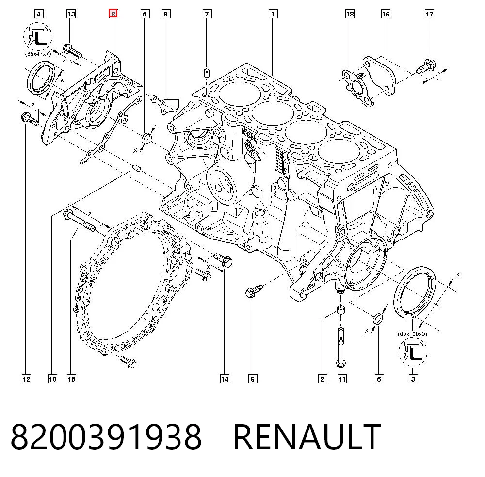 8200391938 Renault (RVI)
