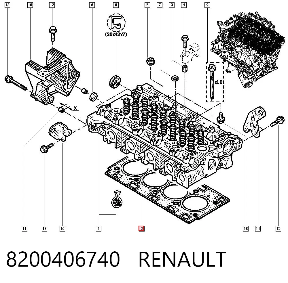8200406740 Renault (RVI)