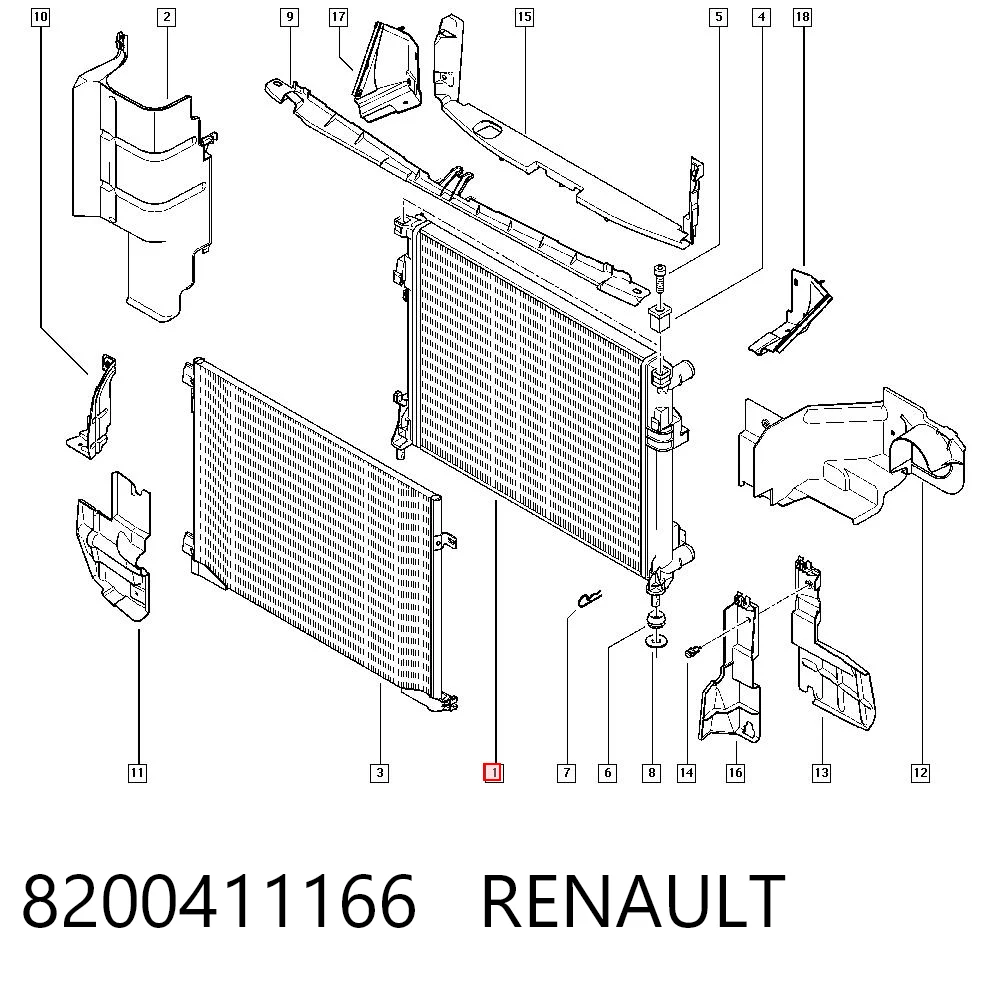 8200411166 Renault (RVI)