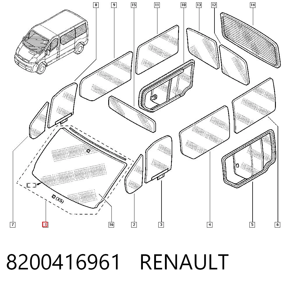 8200416961 Renault (RVI)