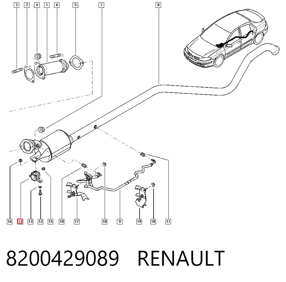 8200429089 Renault (RVI)