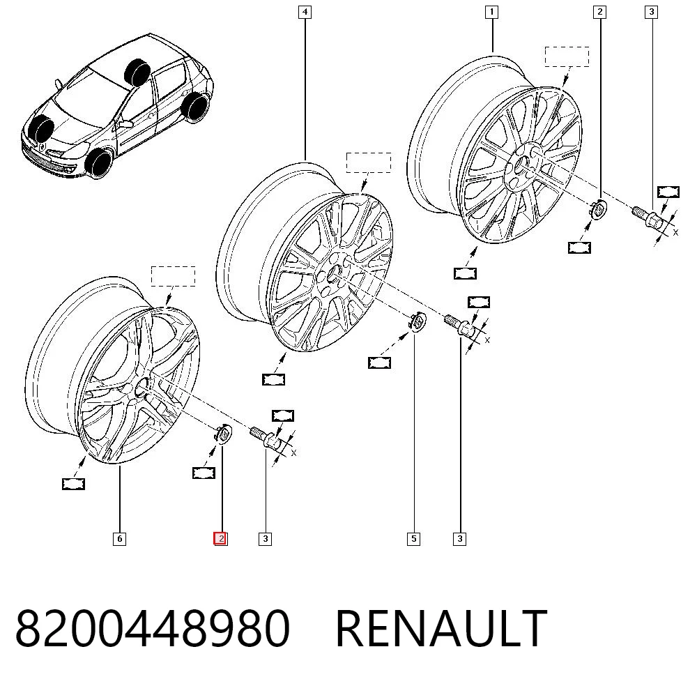 8200448980 Renault (RVI)