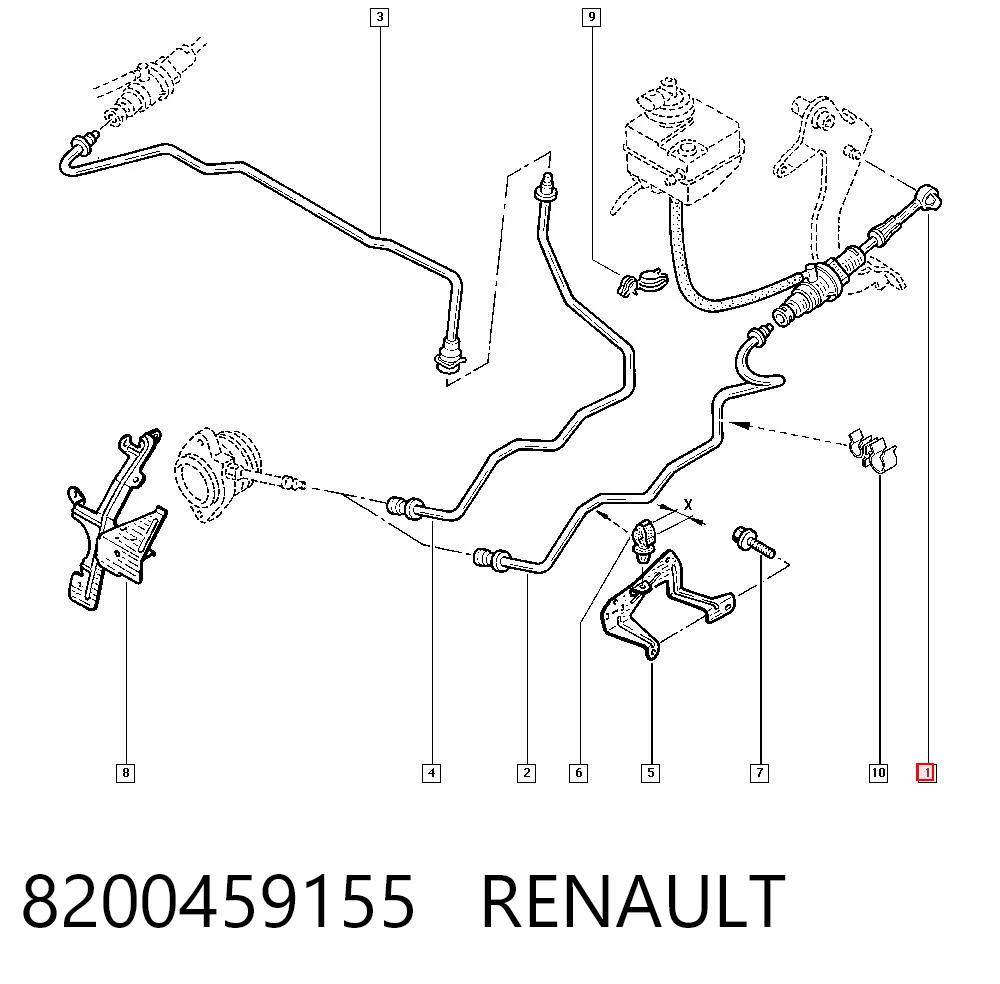 8200459155 Renault (RVI)