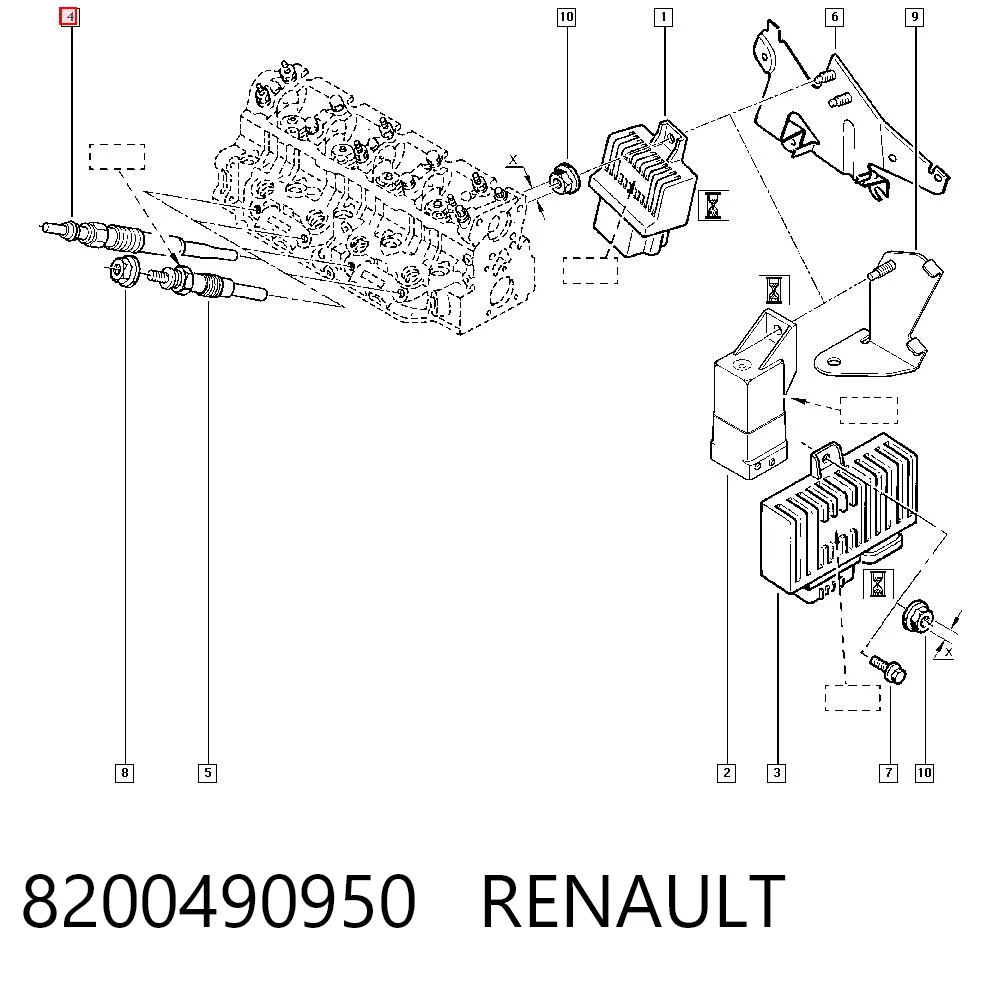 8200490950 Renault (RVI)