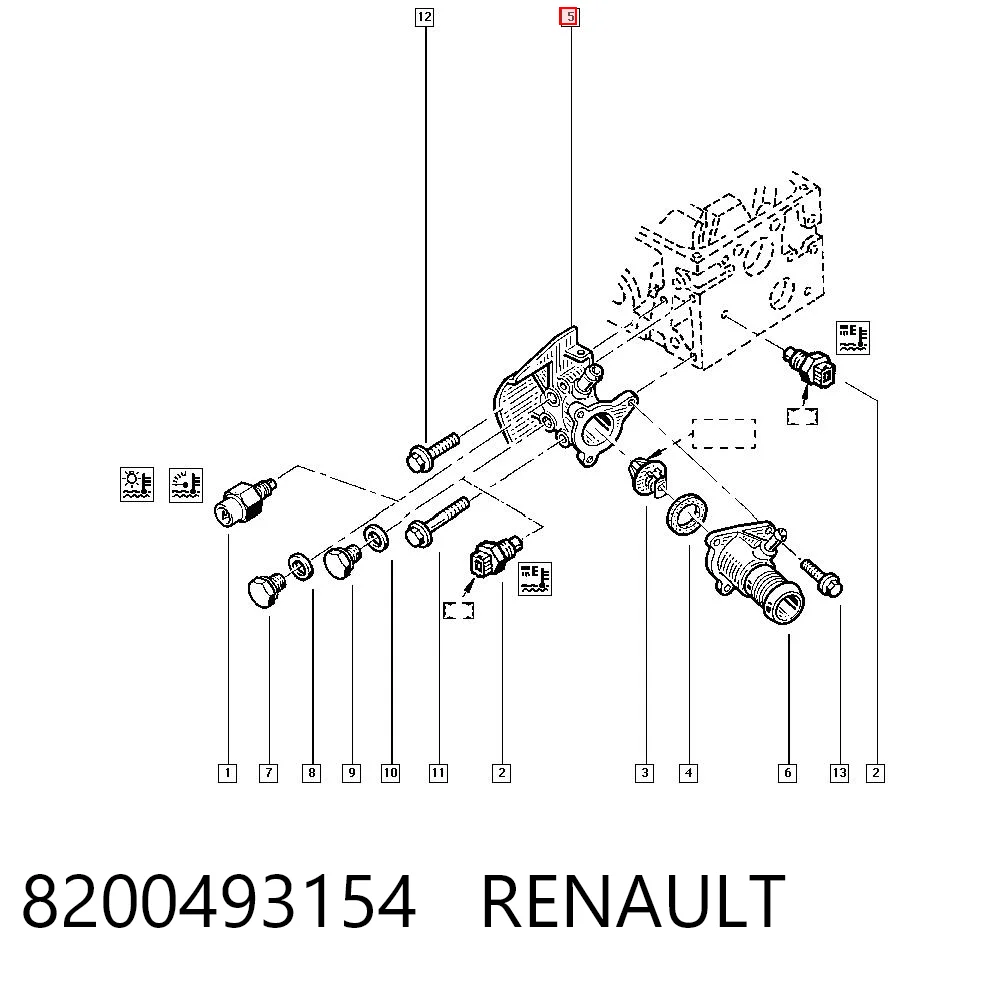 8200493154 Renault (RVI)