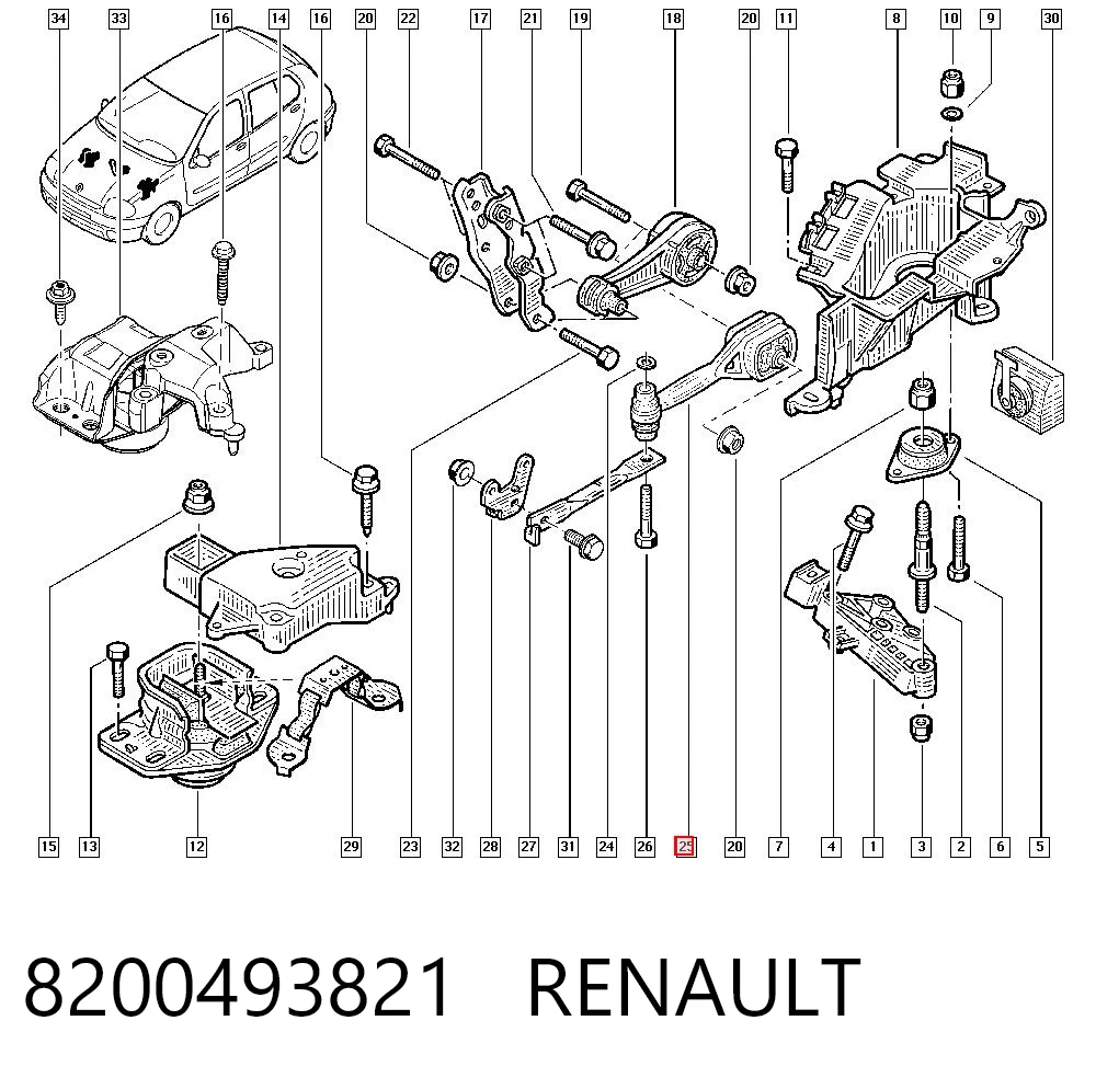 8200493821 Renault (RVI)