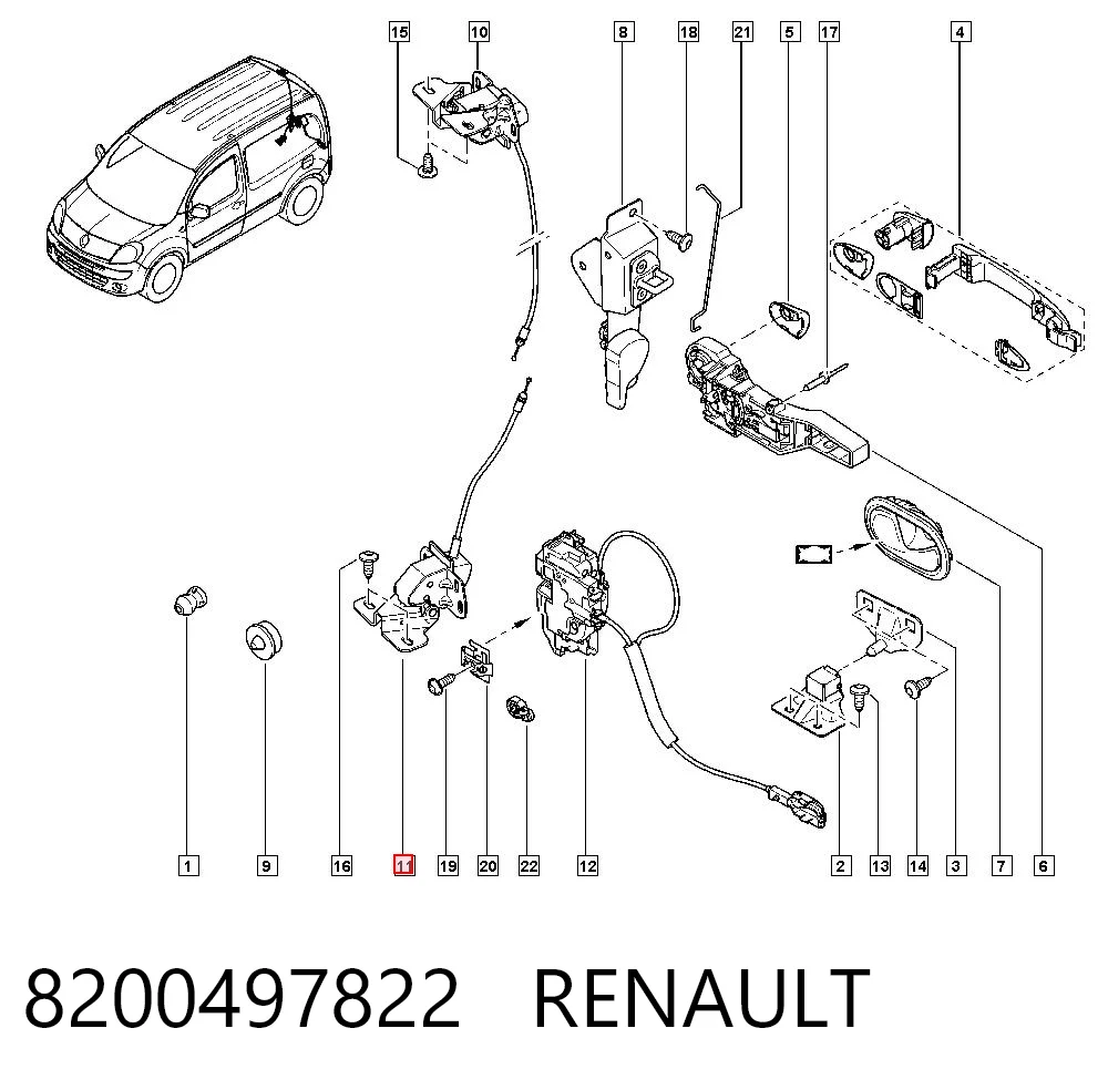 8200497822 Renault (RVI)