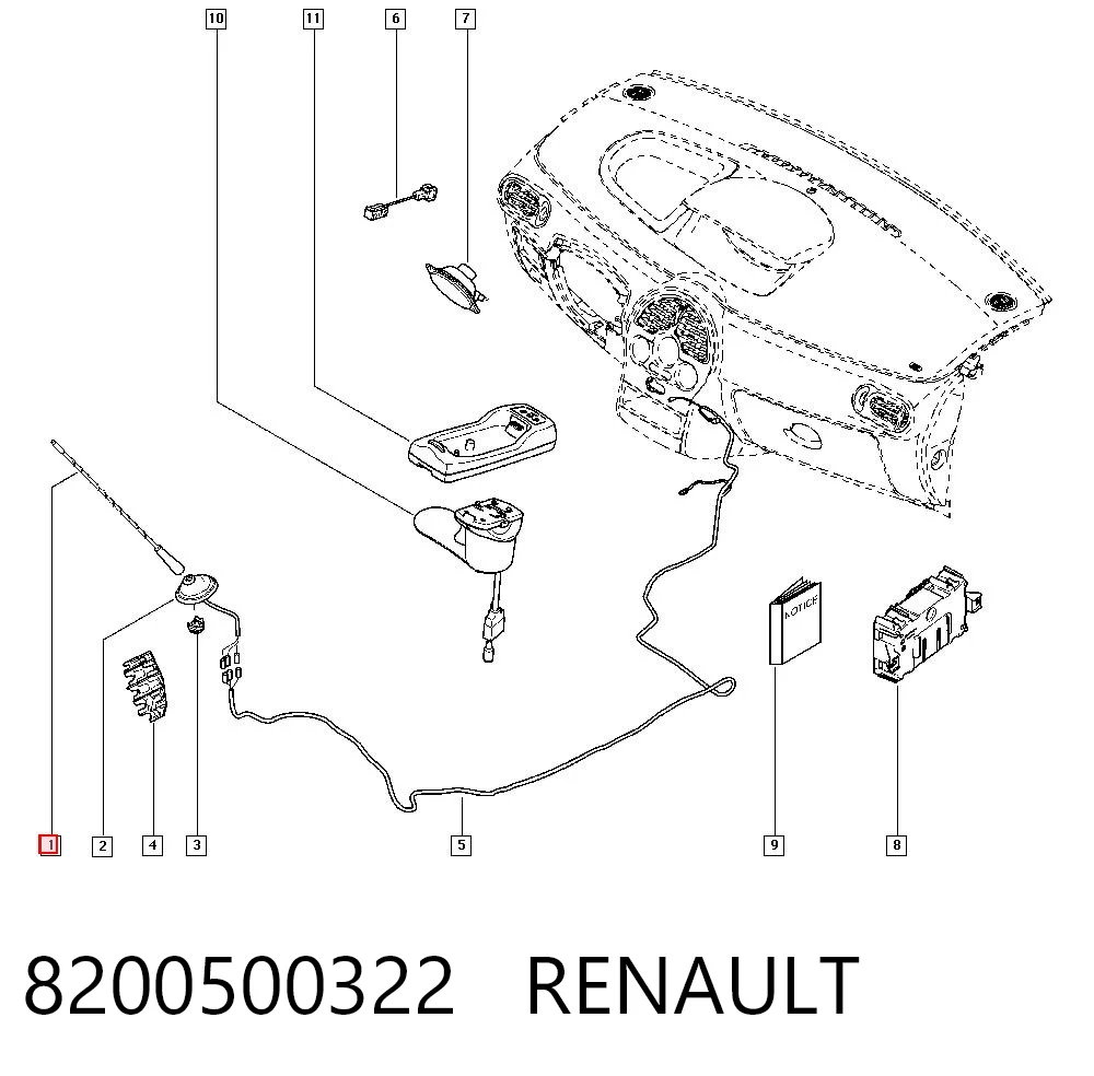 8200500322 Renault (RVI)