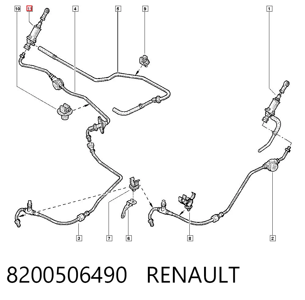 8200506490 Renault (RVI)