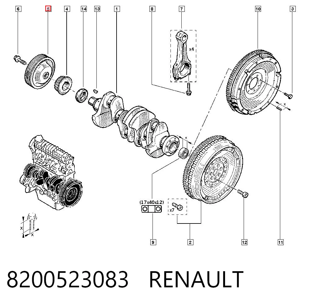 8200523083 Renault (RVI)