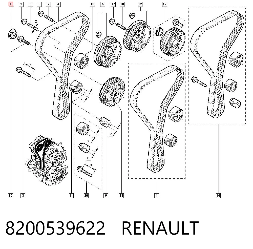 8200539622 Renault (RVI)