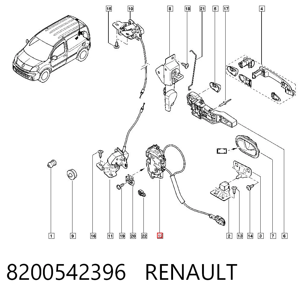 8200542396 Renault (RVI)