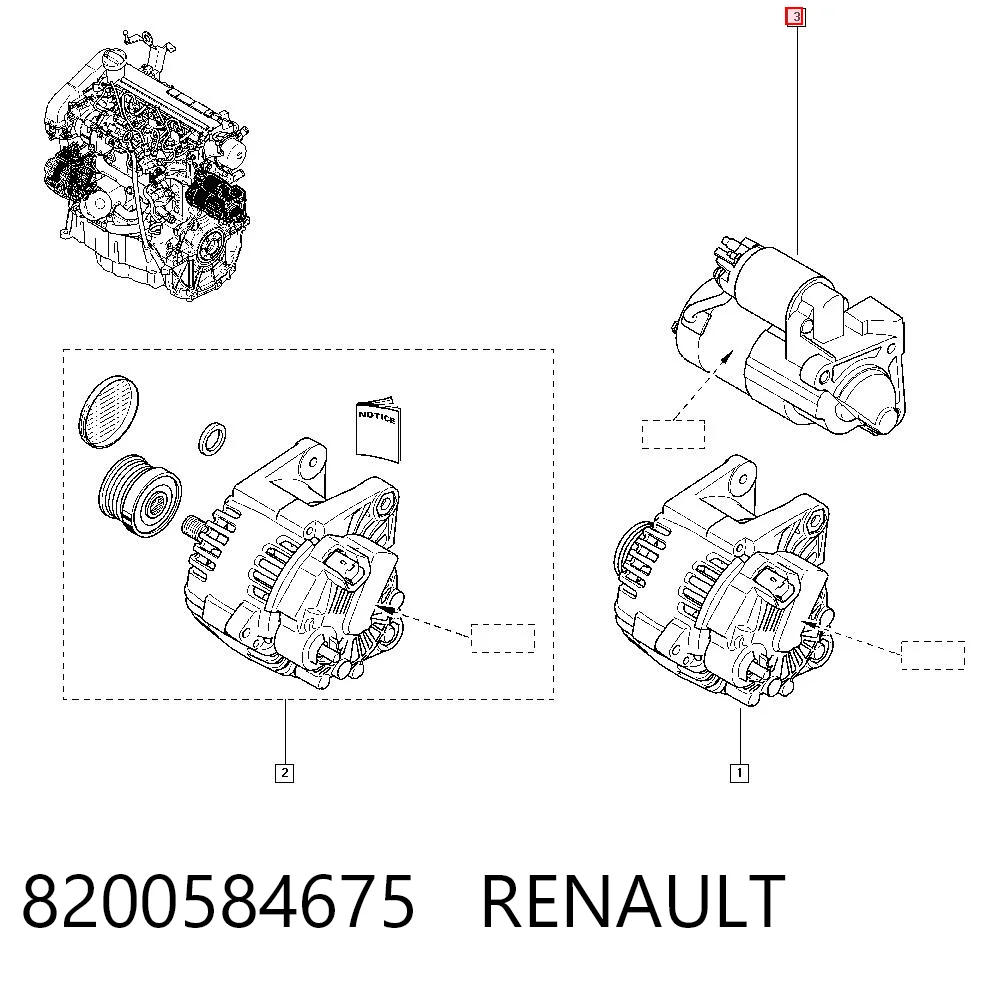 8200584675 Renault (RVI)