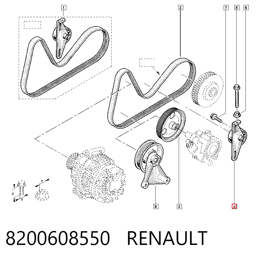 8200608550 Renault (RVI)