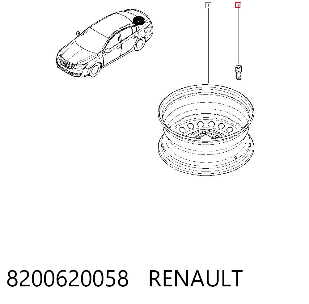 8200620058 Renault (RVI)