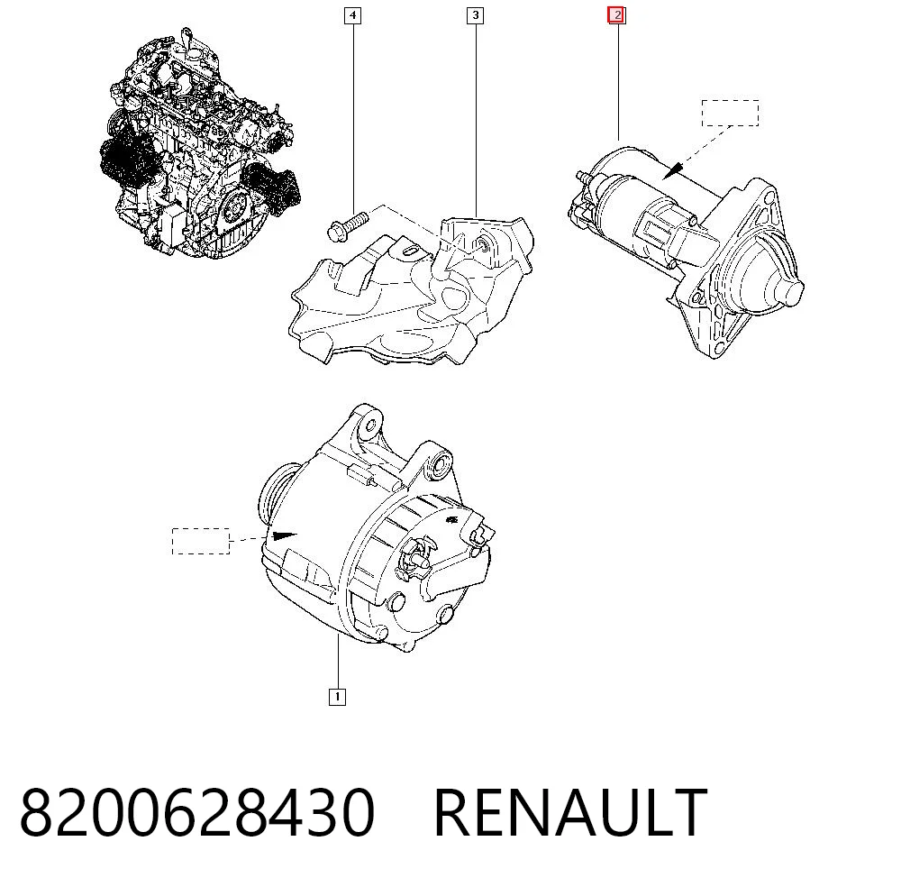 8200628430 Renault (RVI)