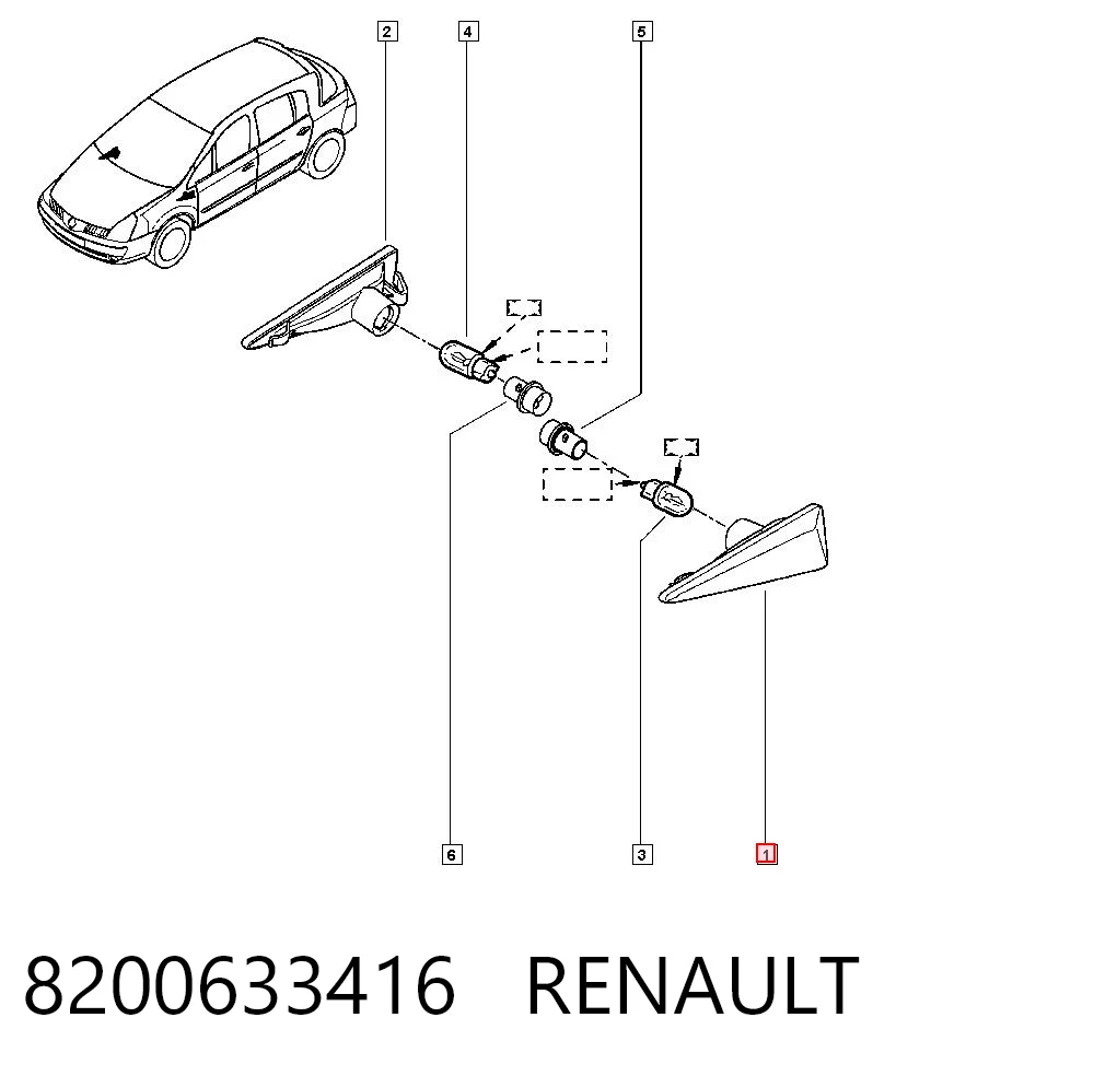 8200633416 Renault (RVI)