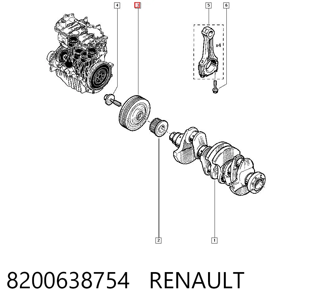8200638754 Renault (RVI)